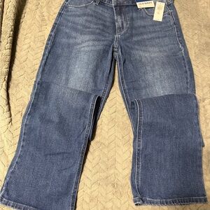 Old Navy Women's Classic Blue Straight Leg Jeans